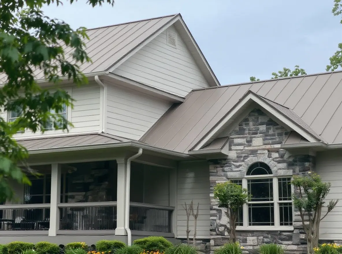 Roof of a home in Kingston, job photo: looking for wind damaged shingles