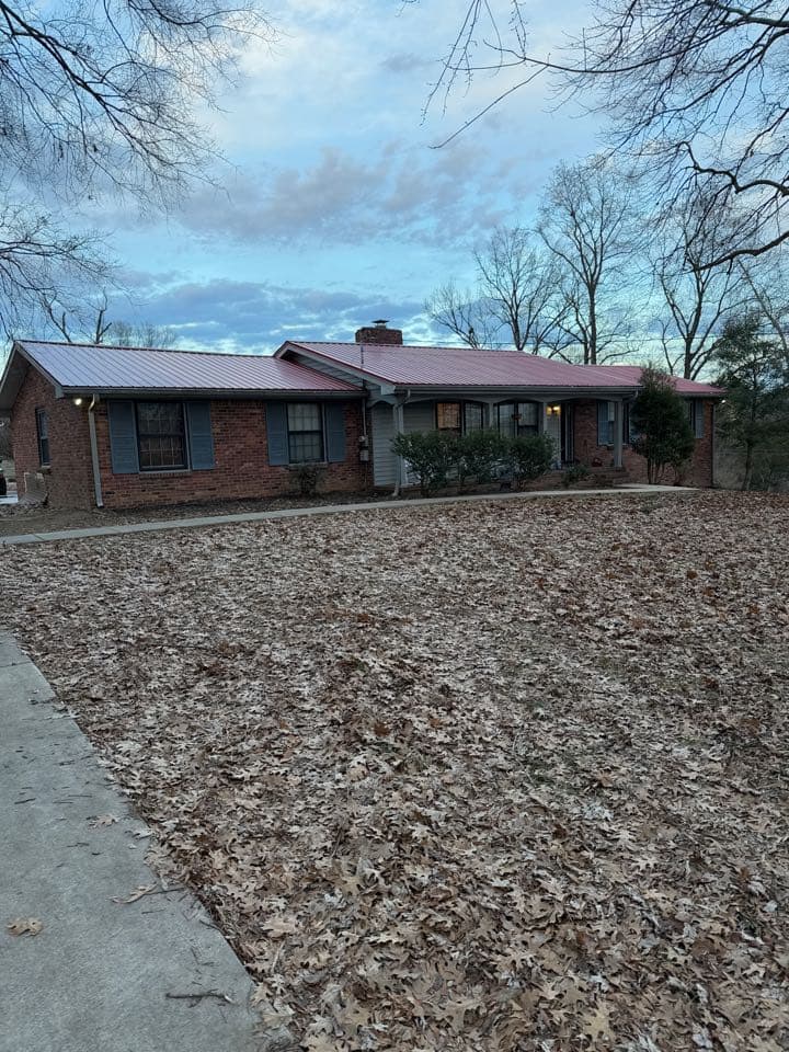 New metal roof install, Nashville