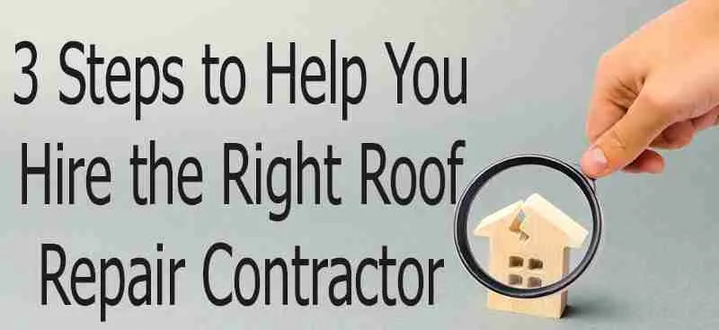 How to Choose the Right Roof Repair Contractors