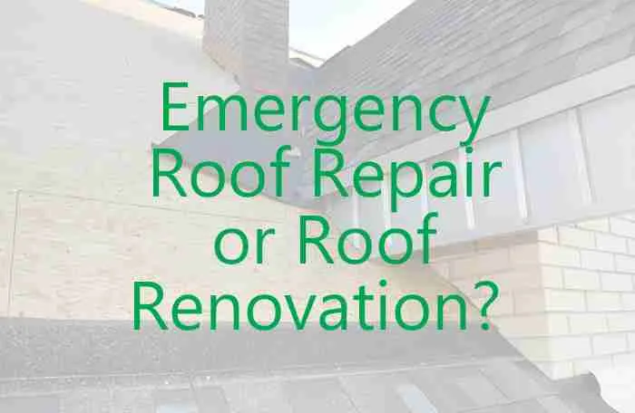 The Differences Between Roof Renovations & Emergency Roof Repair