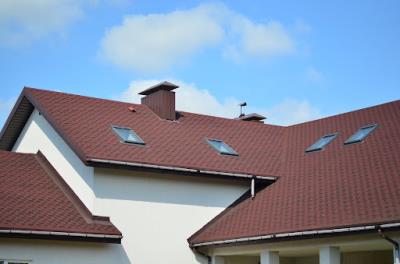 A freshly sealed and inspected roof in Lebanon.